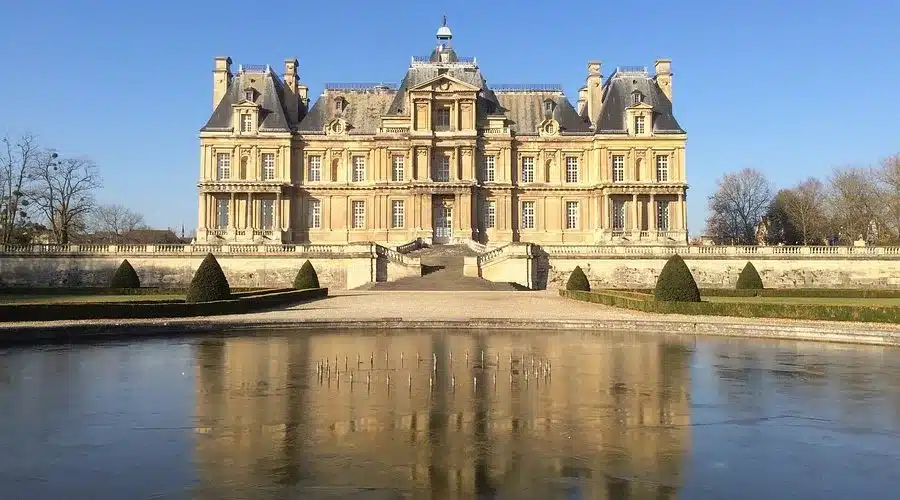 Vue du château de Maisons-Laffitte, Yvelines